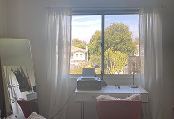 Stylish Bedroom Window Treatments, Oceanside CA