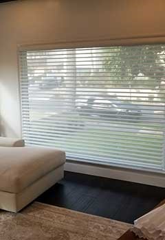 Custom Somfy Motorized Blinds For San Luis Rey Living Room